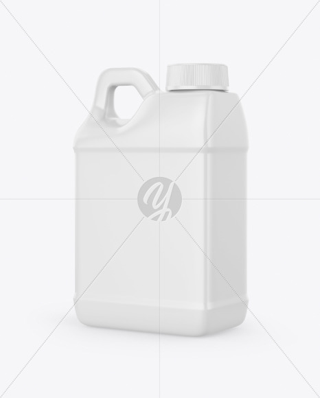 Plastic Jerry Can Mockup