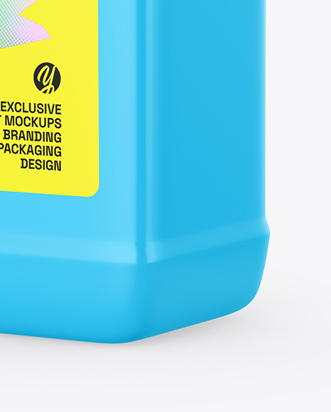 Plastic Jerry Can Mockup