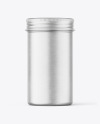 Metallic Jar Mockup Metallic Jar Mockup