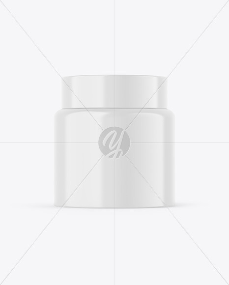 Glossy Jar Mockup