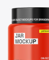 Glossy Jar Mockup