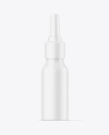 Matte Nasal Spray Bottle Mockup