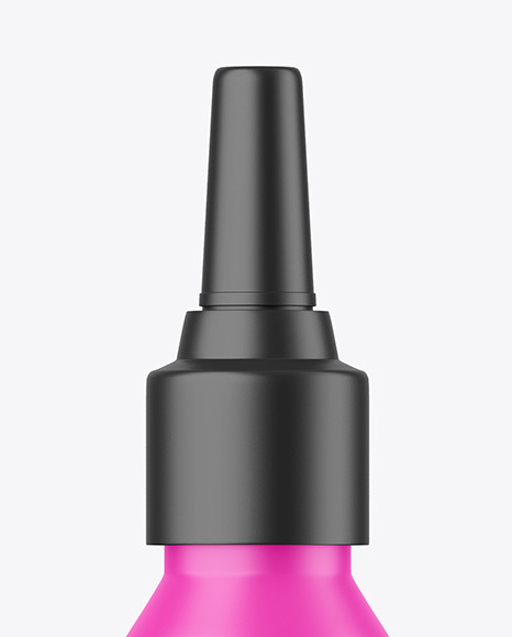 Matte Nasal Spray Bottle Mockup