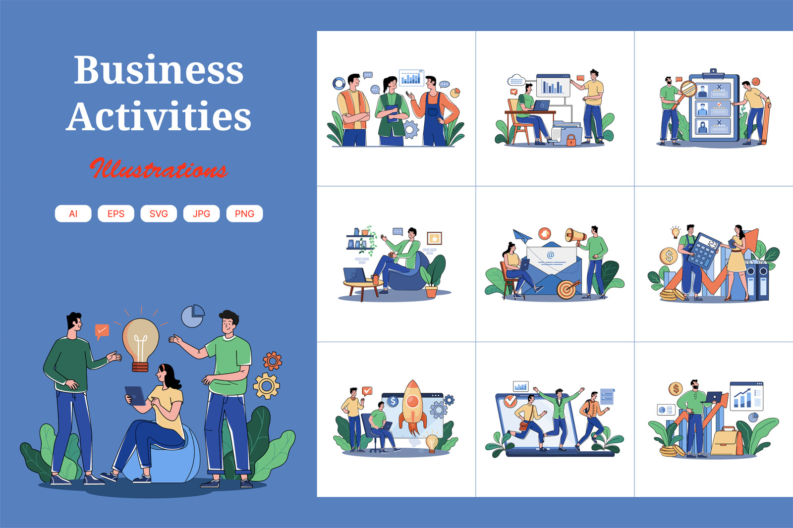 M674_Business Activities Illustration_Part 01