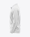 Men's Long Sleeve Polo Shirt Mockup