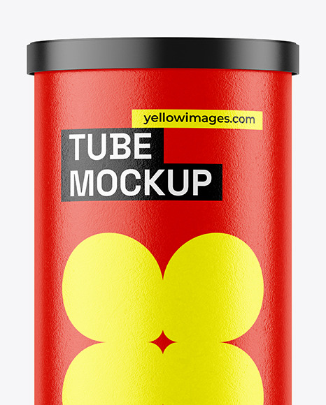 Glossy Snack Tube Mockup