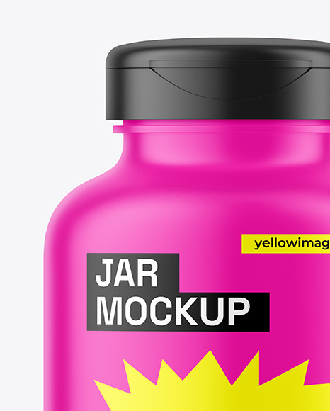 Matte Jar Mockup