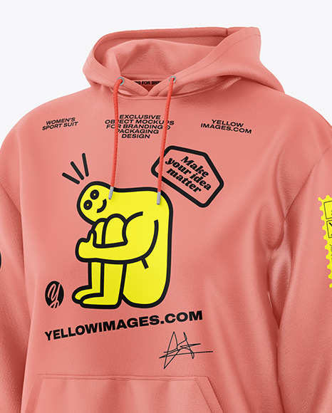 Women's Sport Suit Mockup - Half Side View