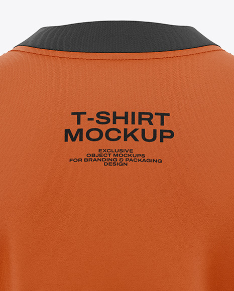 Men's T-Shirt Mockup - Back View