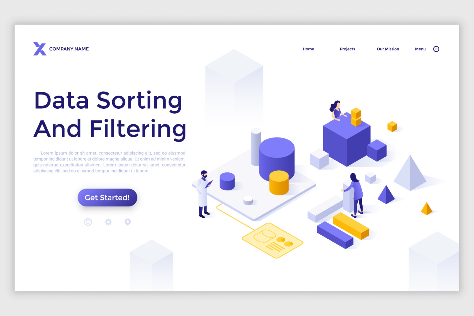 11 Isometric Templates. Money Transfer &amp; E-Payments. Data Science &amp; Technologies