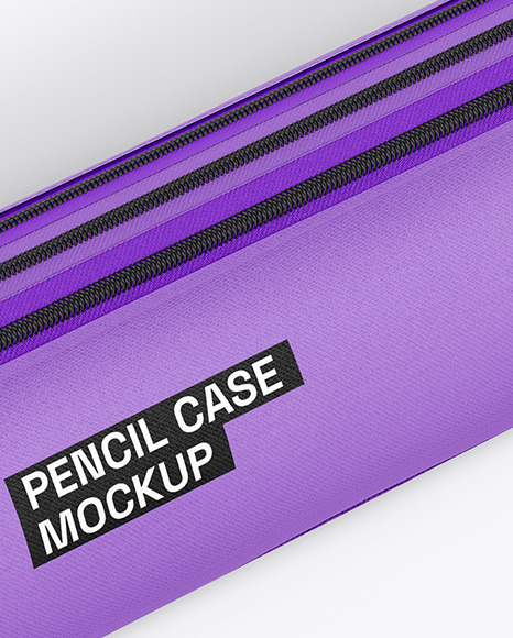 Fabric Pencil Case Mockup