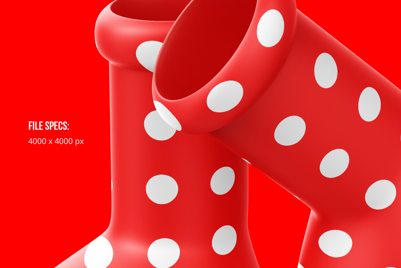 Astro Boy Boots Mockup - 2 PSD Astro Boy Boots Mockup - 2 PSD