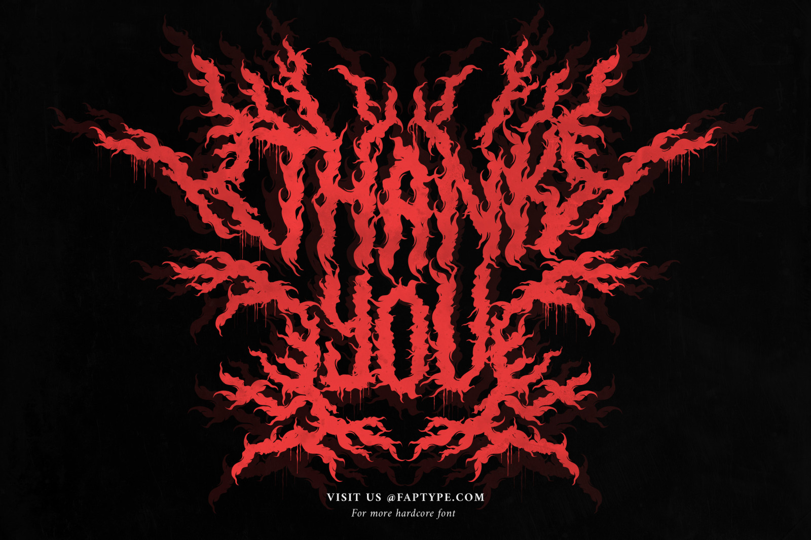 Hellfire Flames | Death Metal Font