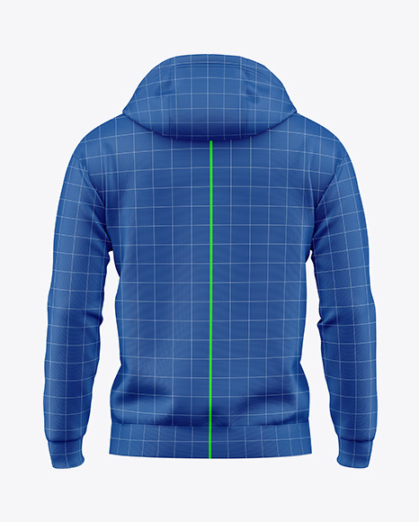 Men's Hoodie Mockup - Back View