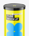 Glossy Snack Tube Mockup