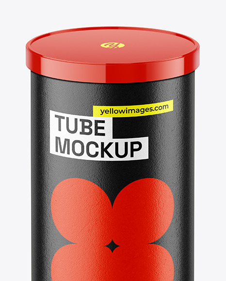 Glossy Snack Tube Mockup