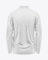 Men's Long Sleeve Polo Shirt Mockup