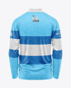 Men's Long Sleeve Polo Shirt Mockup