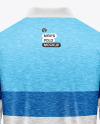 Men's Long Sleeve Polo Shirt Mockup