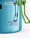 Metallic Jar w/ Clamp Lid Mockup