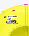 Baseball Cap Mockup - Back View