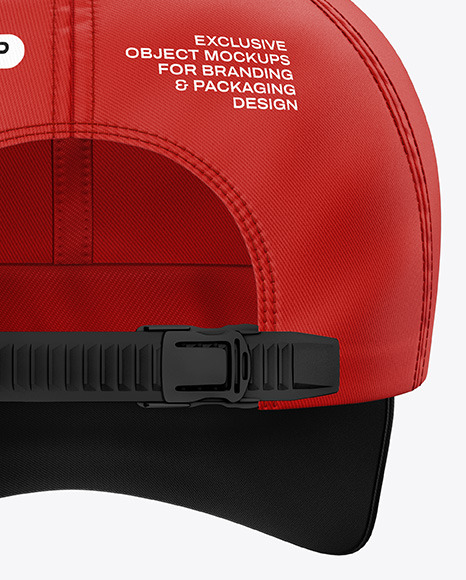 Baseball Cap Mockup - Back View