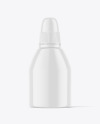 Glossy Nasal Spray Bottle Mockup