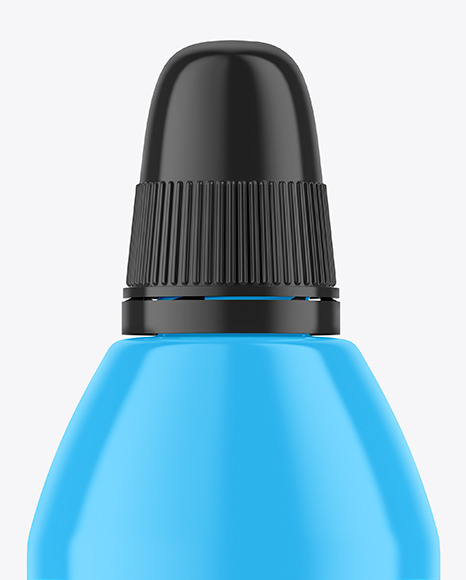 Glossy Nasal Spray Bottle Mockup