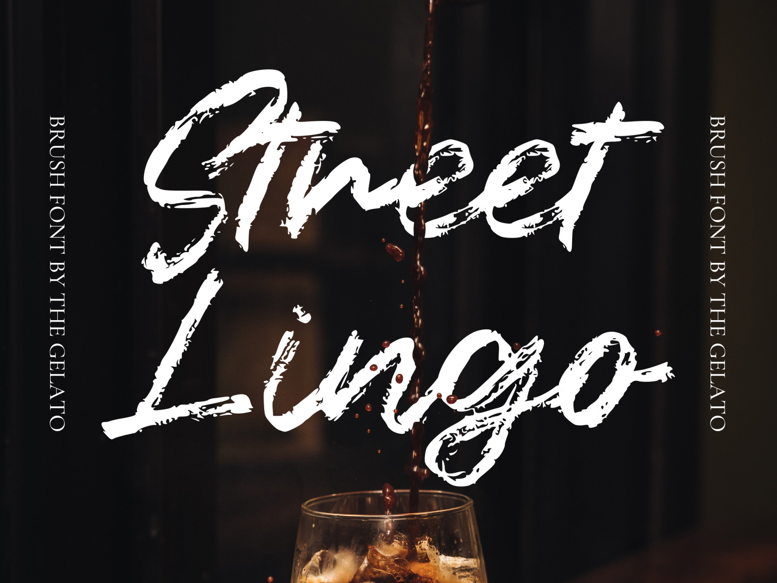 Street Lingo Brush Font Street Lingo Brush Font