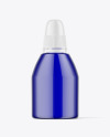 Colored Nasal Spray Bottle Mockup