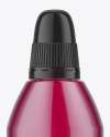 Colored Nasal Spray Bottle Mockup