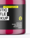 Colored Nasal Spray Bottle Mockup