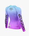 Women's Rashguard Jersey Mockup