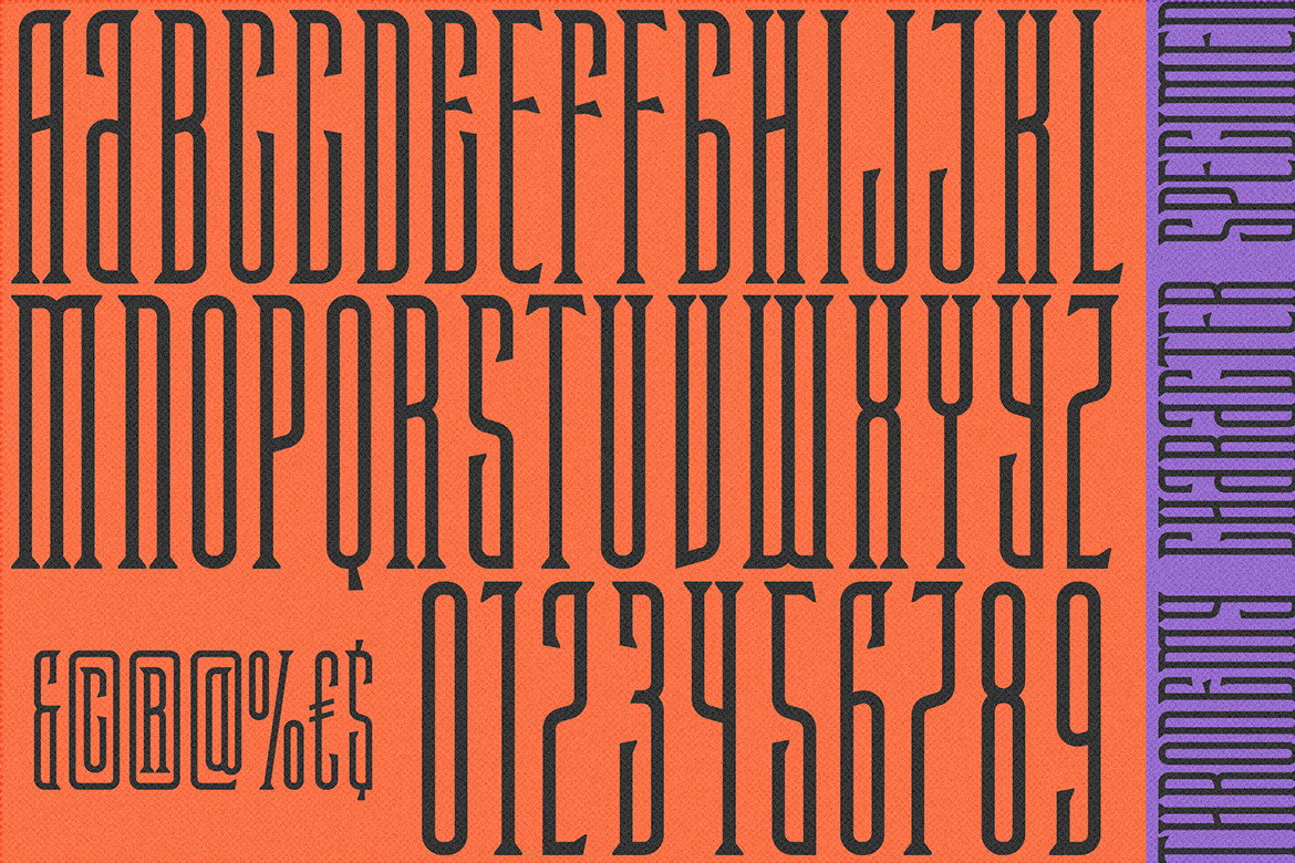 Thronemy - Condensed Serif Display Thronemy - Condensed Serif Display