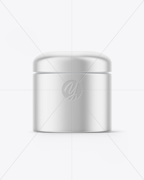 Metallized Jar Mockup