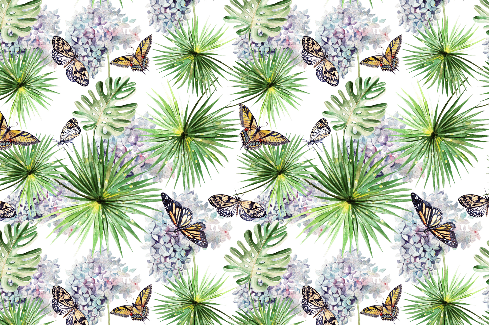 Beautiful watercolor butterflies Beautiful watercolor butterflies