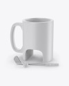 Matte Golf Mug Mockup