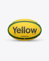 Rugby Ball Mockup - Front View