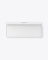 Opened Empty Souvenir Case Mockup