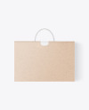 Kraft Shopping Box Mockup