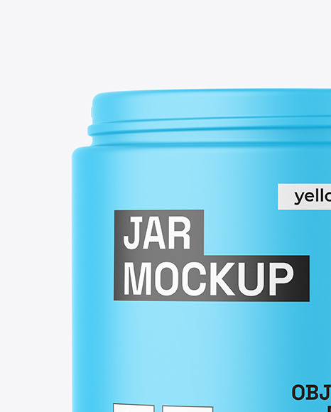 Matte Jar Mockup