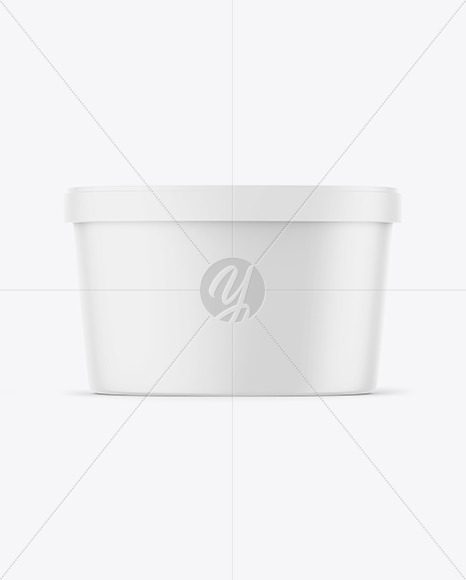 Matte Container Mockup