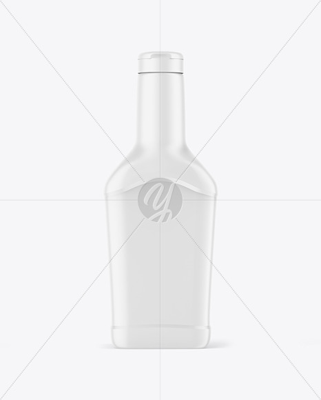 Matte Sauce Bottle Mockup