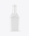 Matte Sauce Bottle Mockup