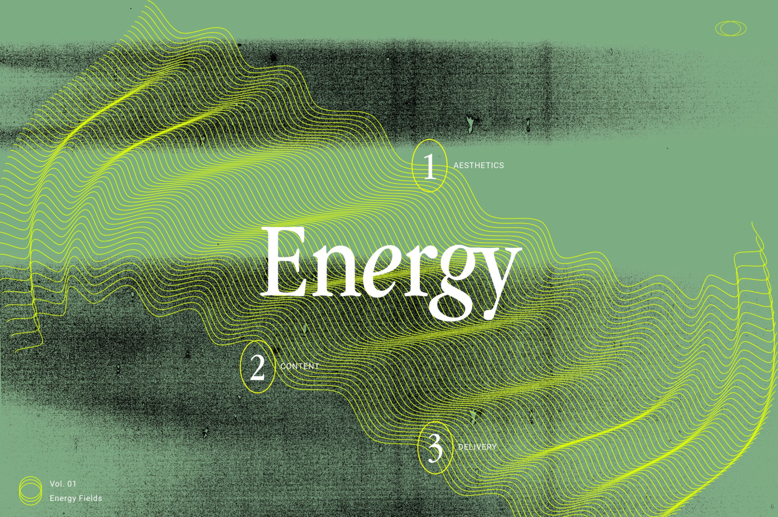 Energy Fields - Wavy Vector Elements