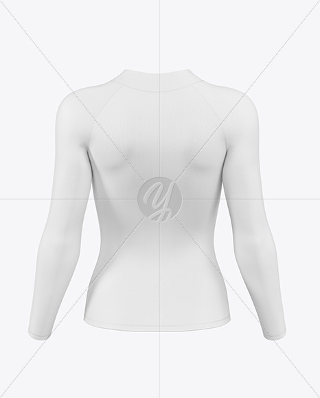 Women&#039;s Rashguard Jersey Mockup