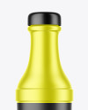 Metallized Sauce Bottle Mockup