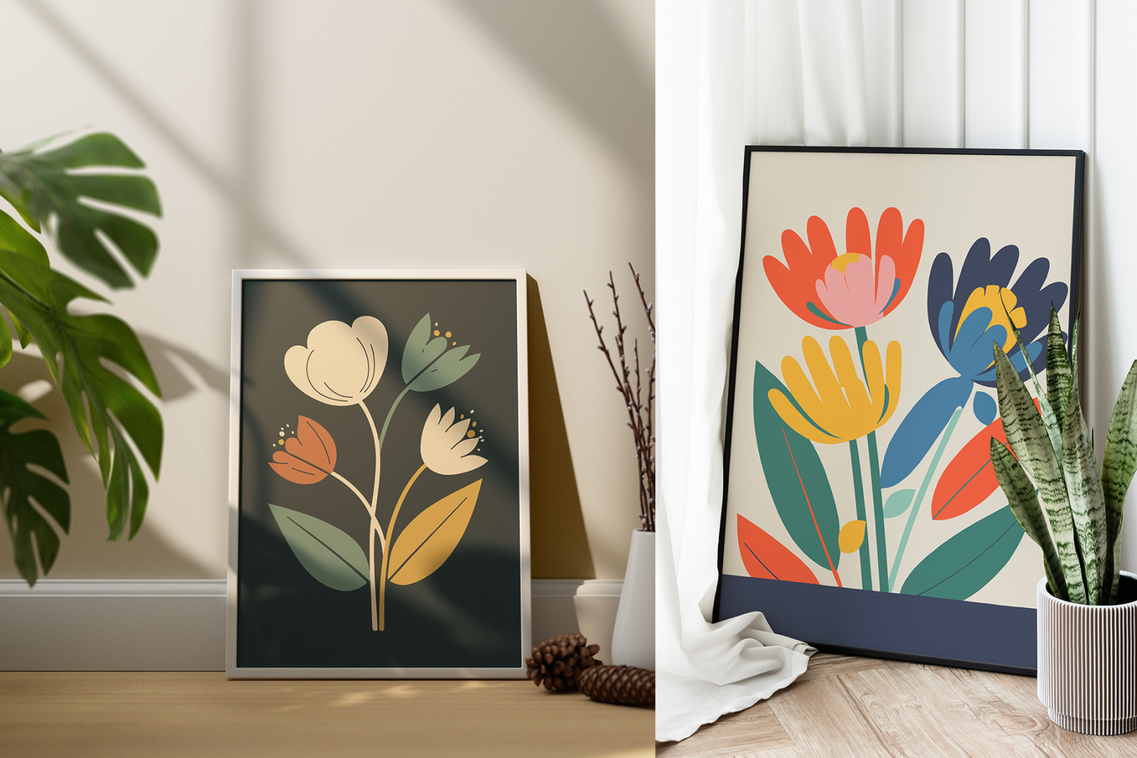 Botanical Flower - Poster colection