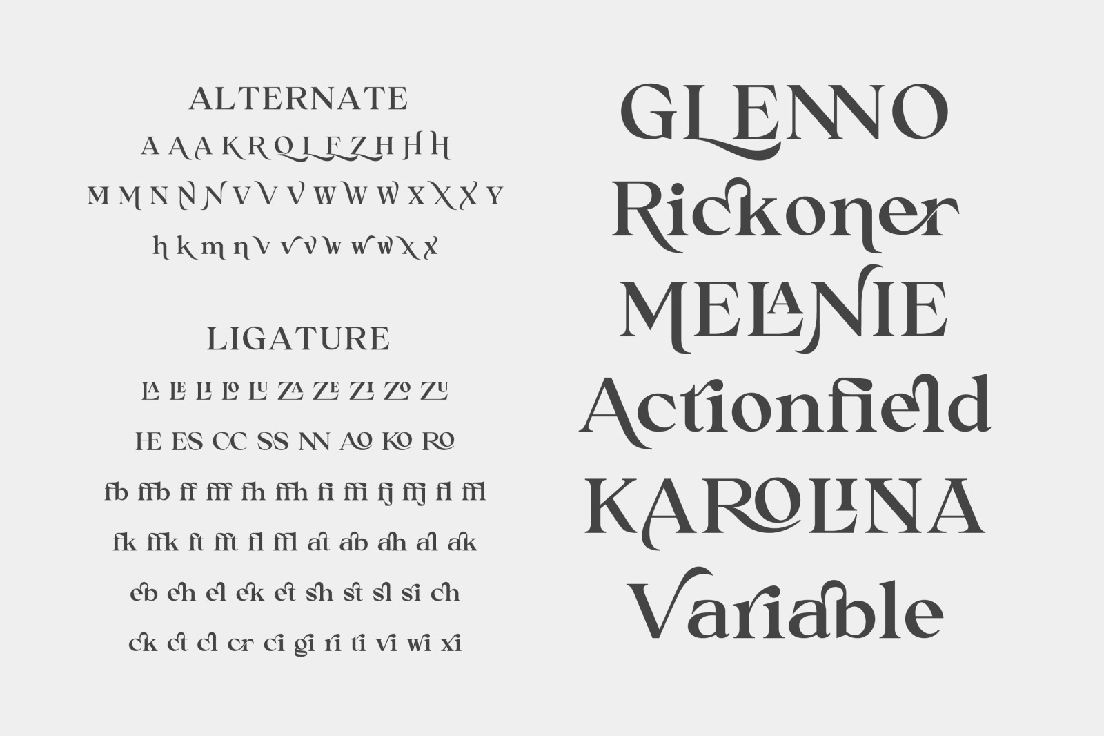 Rogenne - Display Serif Font