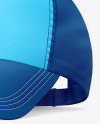 Baseball Cap Mockup - Front Half Side View